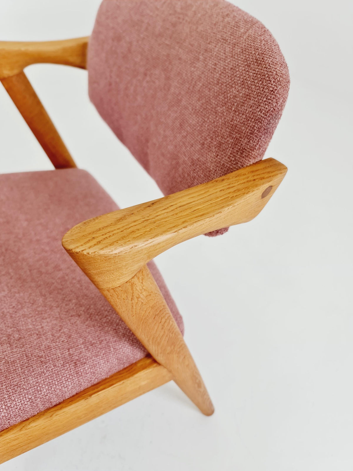 Mid Century Danish dining Oak chairs by Kai Kristiansen for Schou Andersen Model 42 - 1960s, set of 6