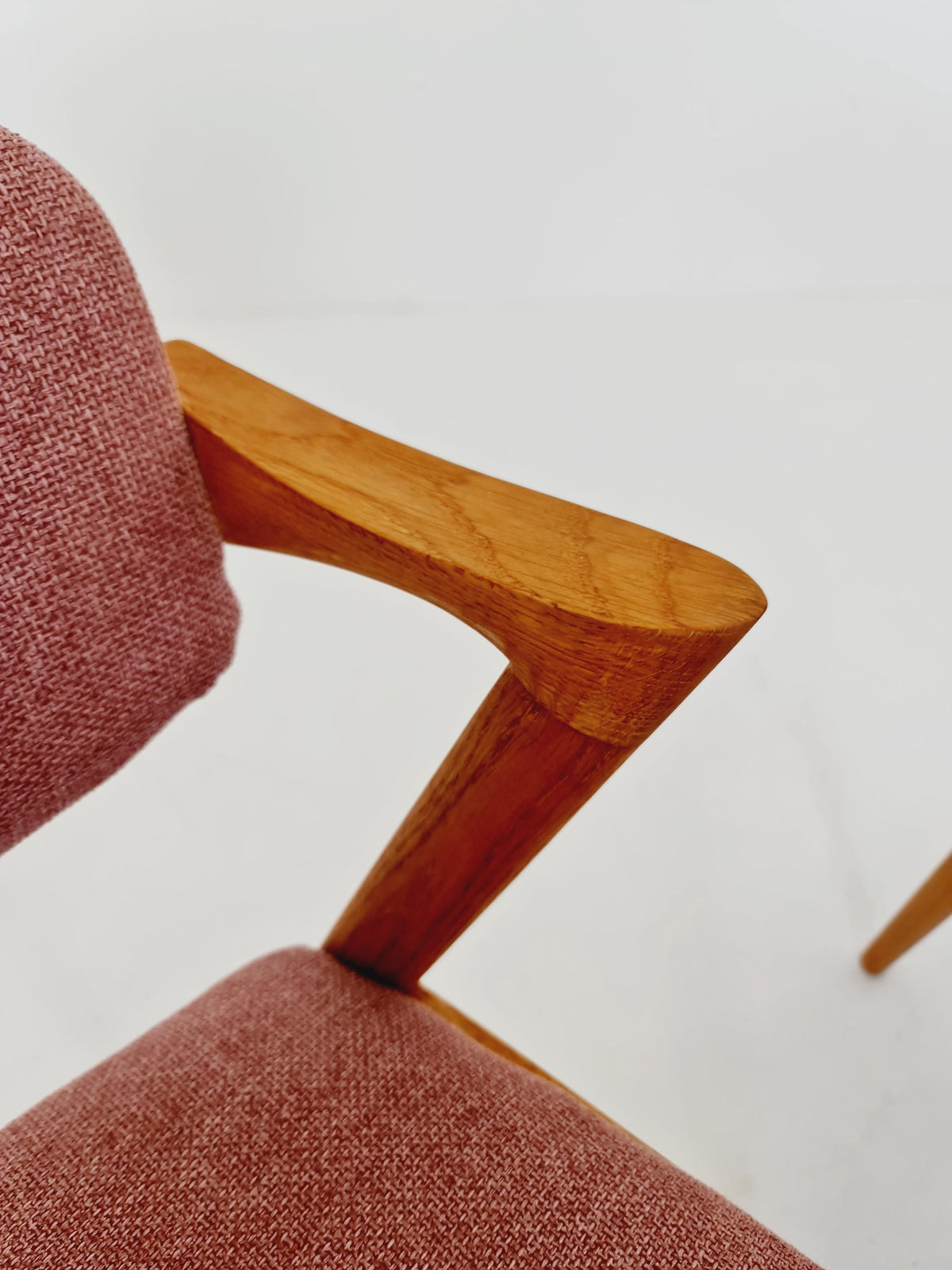 Mid Century Danish dining Oak chairs by Kai Kristiansen for Schou Andersen Model 42 - 1960s, set of 6