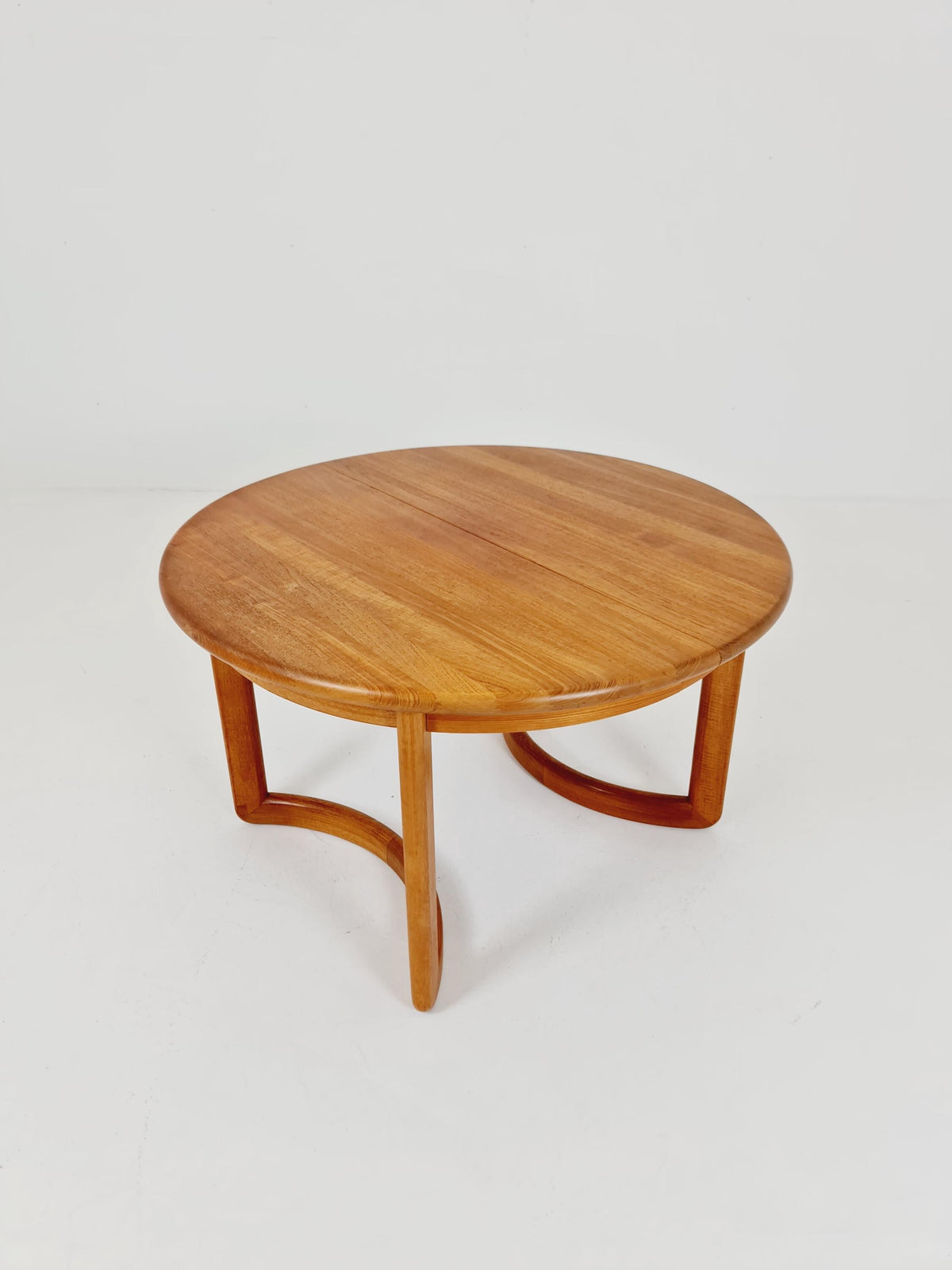 Mid century extendable Danish Modern Solid Teak XL dining table by Mikael Laursen , 1970s