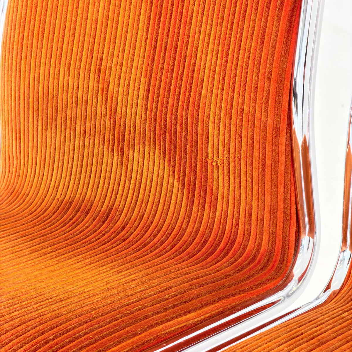 Set of 6 Mid Century Cantilever Dining Z-Chairs 1980s Italy