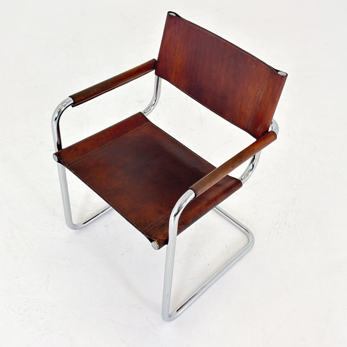 Mid century Bauhaus Matteo Grassi MG5 Cantilever Armchairs by Mart Stam, Italy, 1980s – Model B34