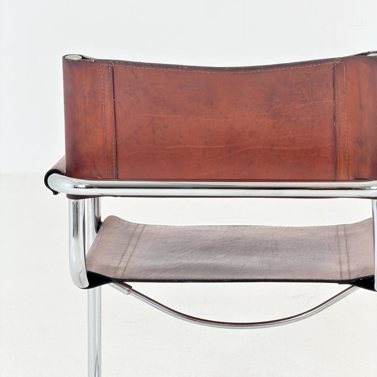 Mid century Bauhaus Matteo Grassi MG5 Cantilever Armchairs by Mart Stam, Italy, 1980s – Model B34