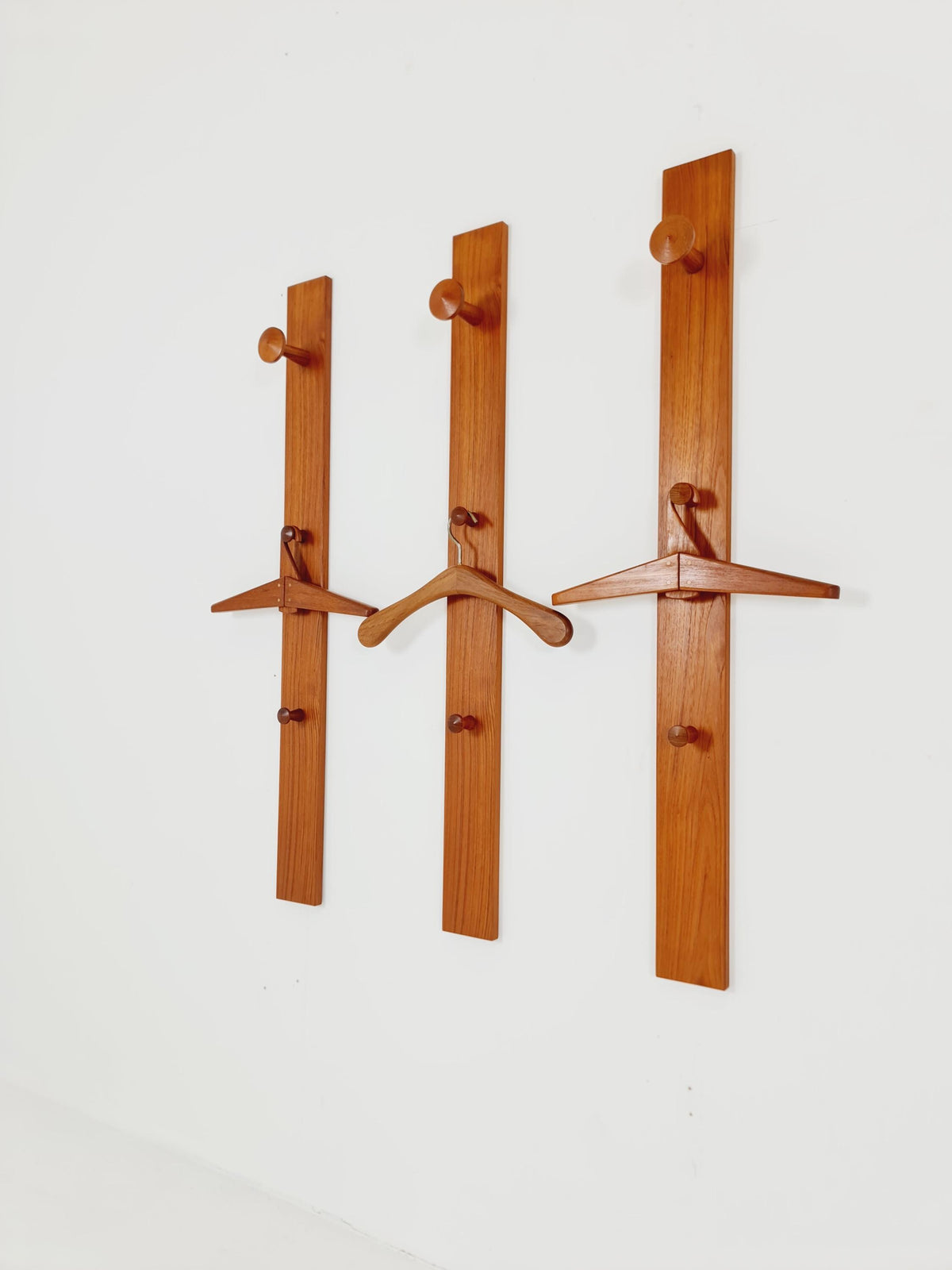 Mid century Danish Wardarobe Teak Set By Aksel Kjersgaard 1960s