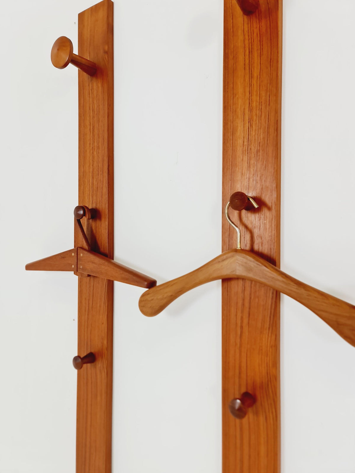 Mid century Danish Wardarobe Teak Set By Aksel Kjersgaard 1960s