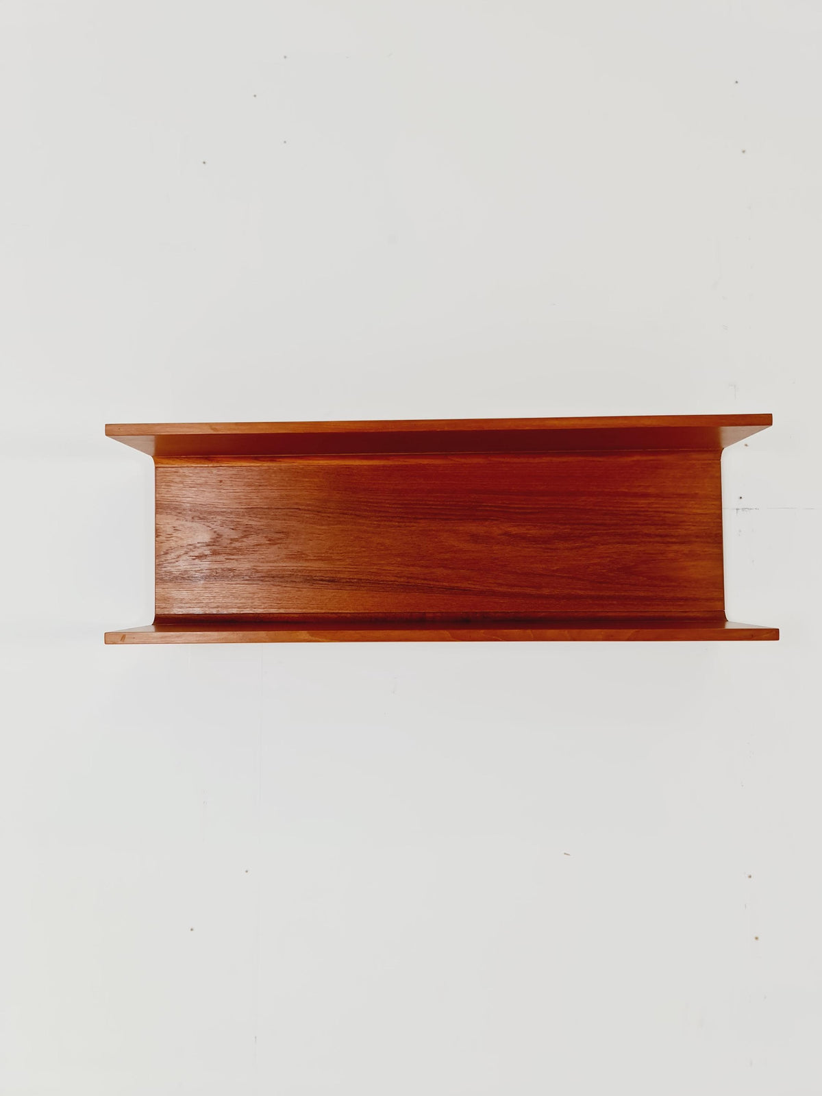 Danish Rare Solid Teak Floating shelf BY Pedersen & Hansen 1960s