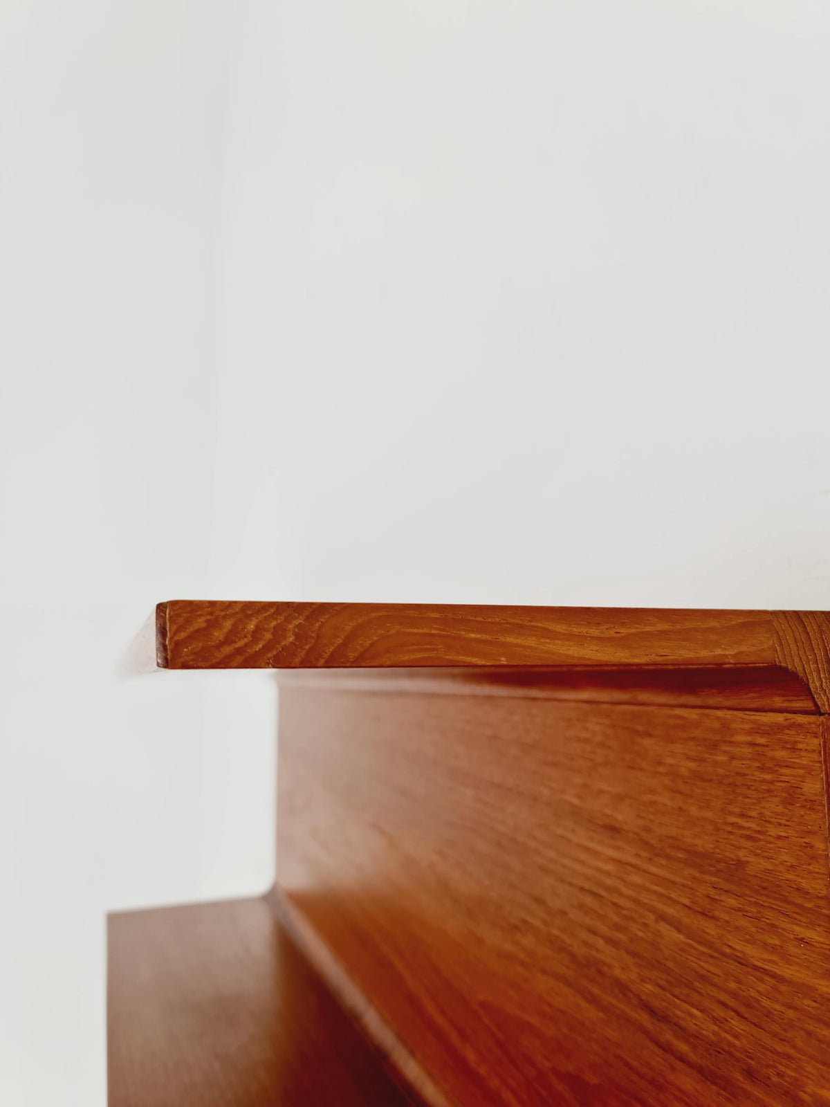 Danish Rare Solid Teak Floating shelf BY Pedersen & Hansen 1960s