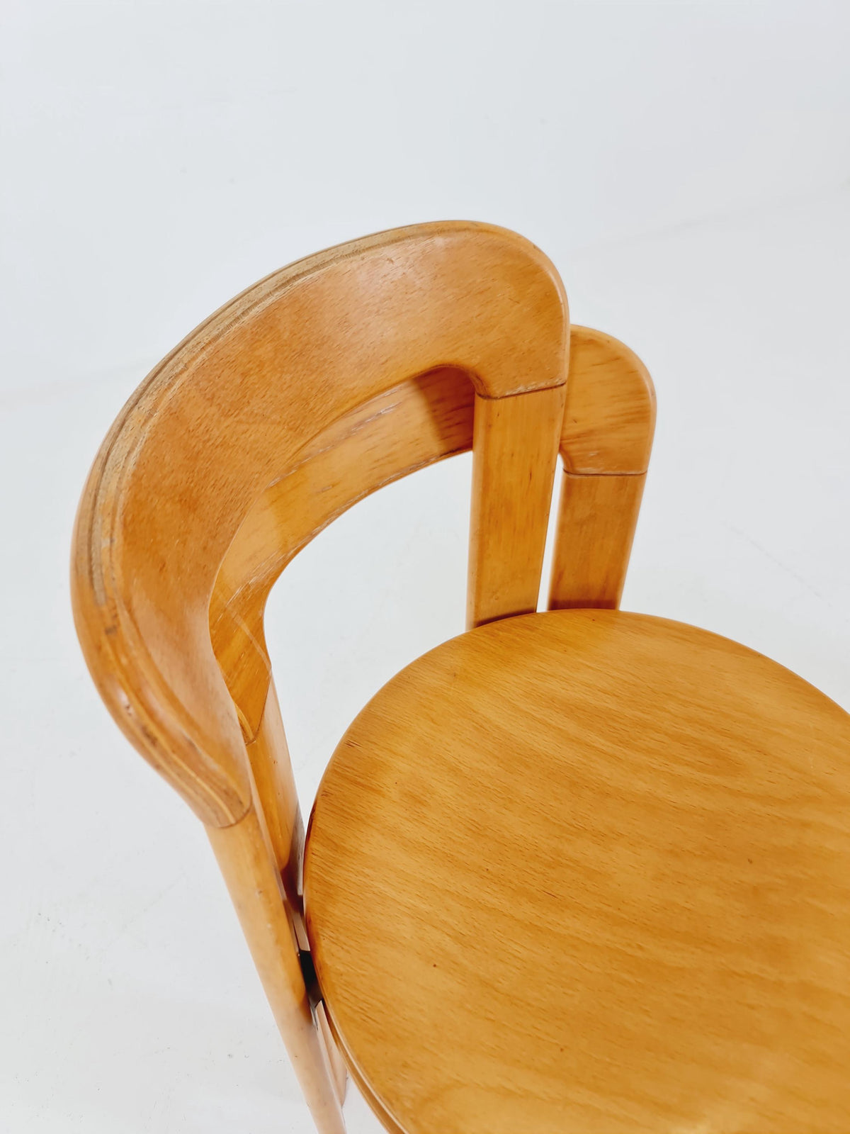Vintage Dining Chairs By Bruno Rey For Dietiker Switzerland , 1970s, Set of 4