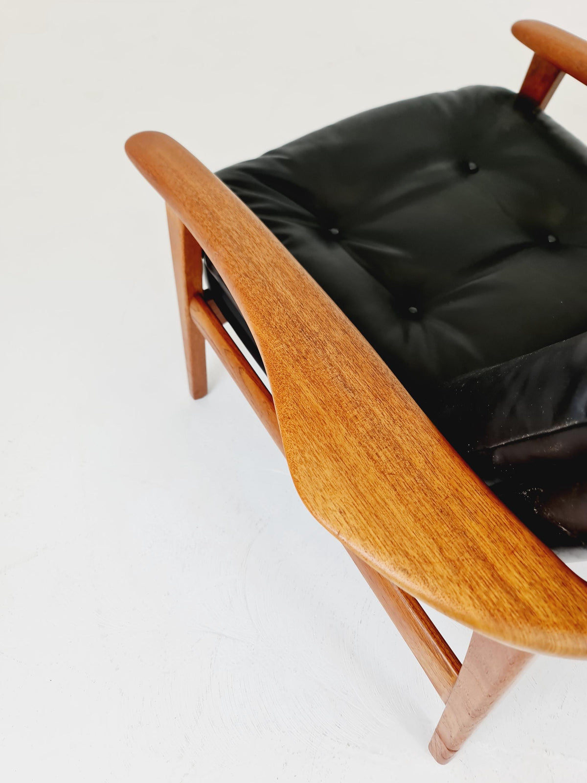 Ultra Rare Mid century easy lounge chairs Denmark 1960s, Set of 2