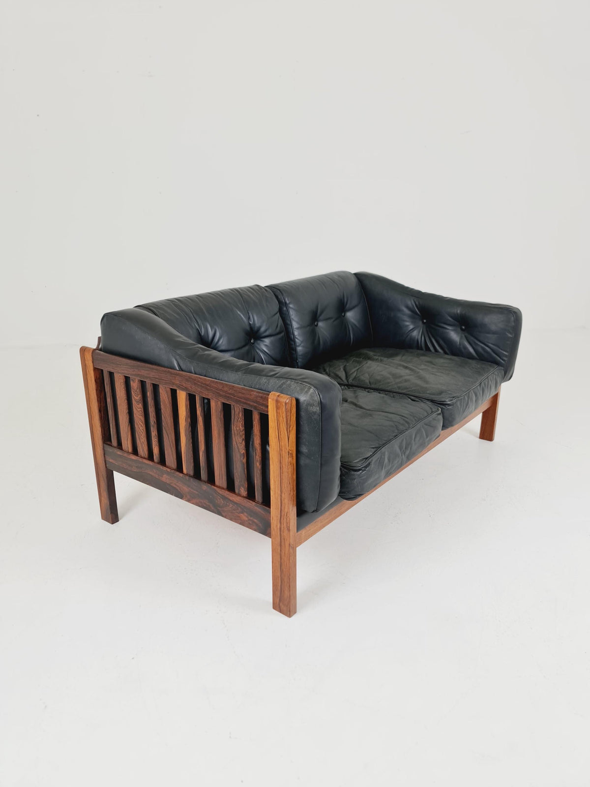 Mid Century Scandinavian Midcentury lounge sofa ground by Ingvar Stockum "Monte Carlo", 1965