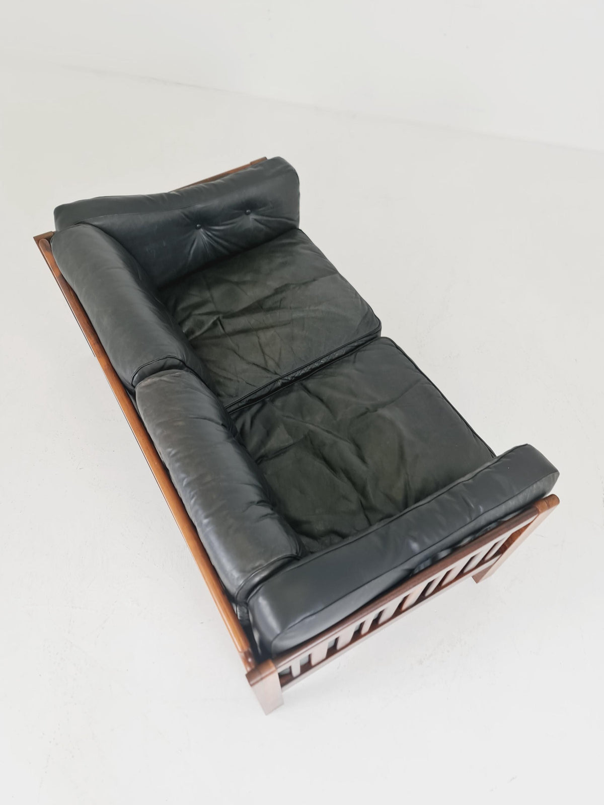 Mid Century Scandinavian Midcentury lounge sofa ground by Ingvar Stockum "Monte Carlo", 1965