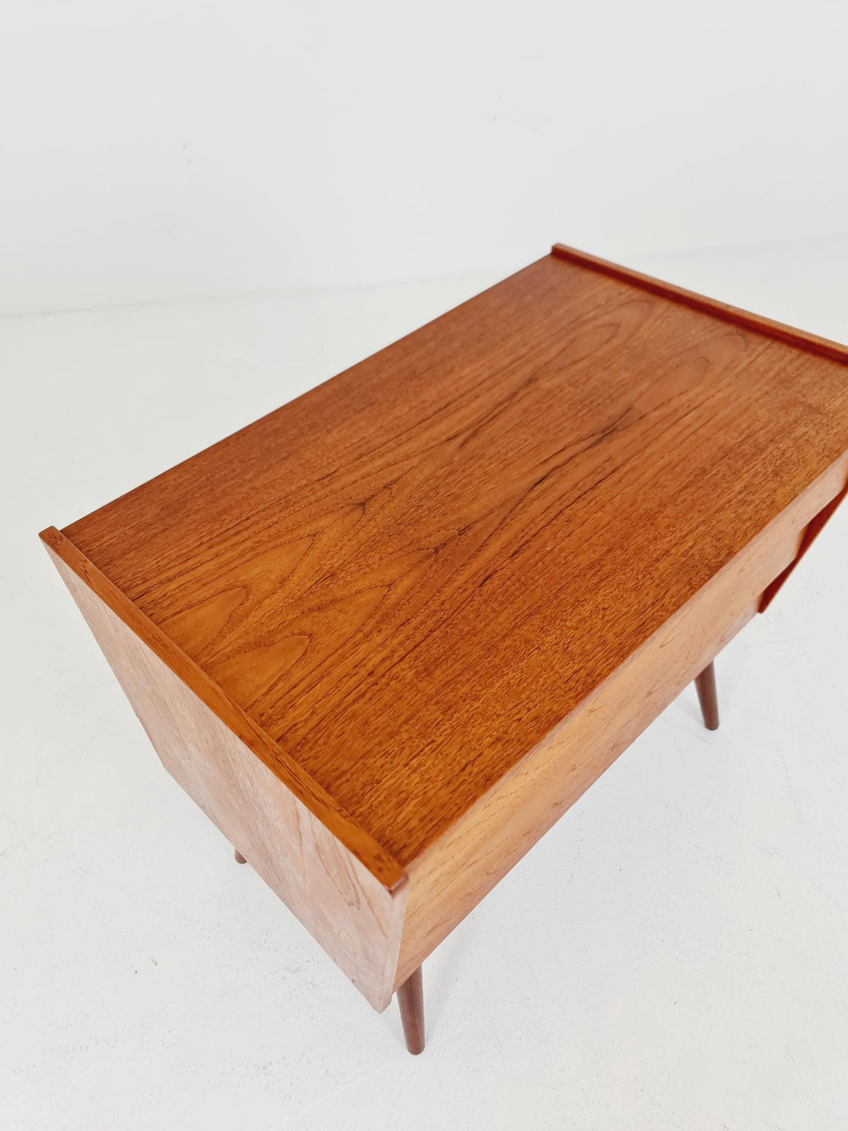 Rare Midcentury German Teak chest of drawers / 3 drawers cabinet by Boehme , 1960s