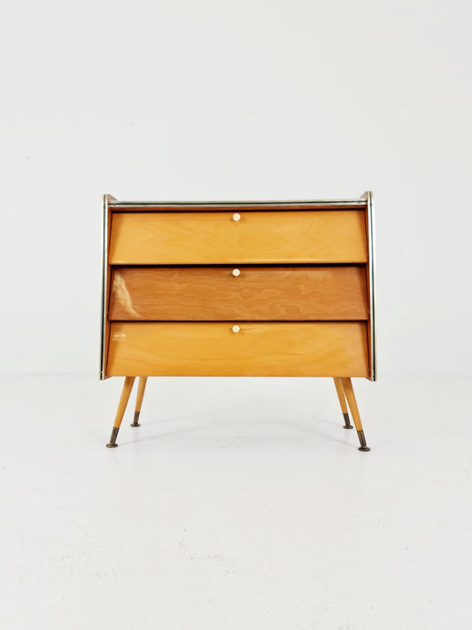 Mid century German hallway cabinet, § shoes drawer BY Else Möbel, 1960s