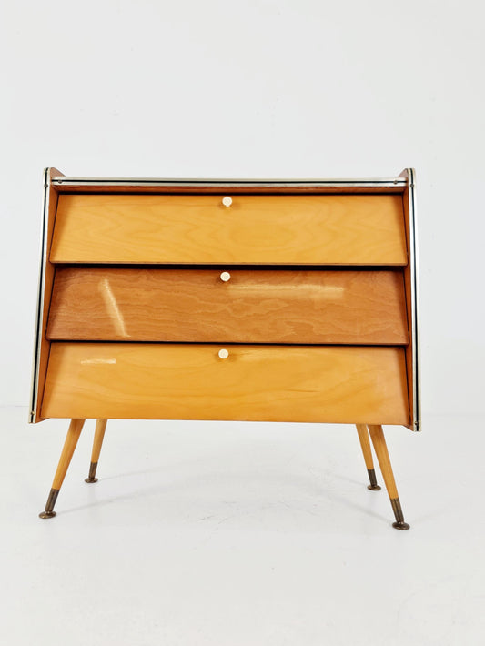 Mid century German hallway cabinet, § shoes drawer BY Else Möbel, 1960s
