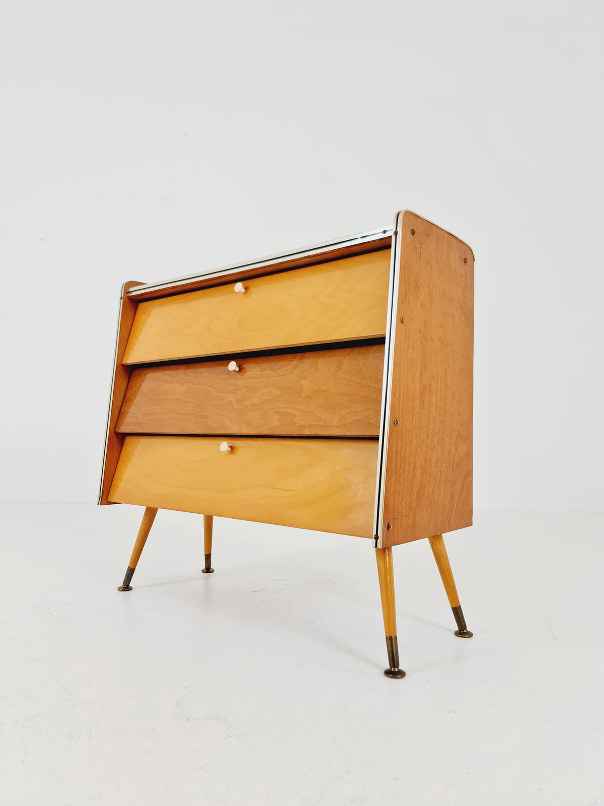 Mid century German hallway cabinet, § shoes drawer BY Else Möbel, 1960s