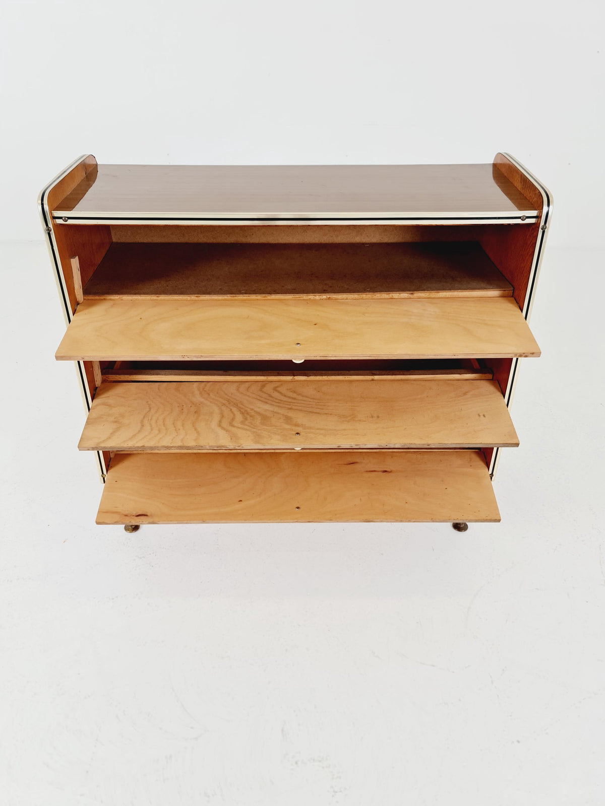 Mid century German hallway cabinet, § shoes drawer BY Else Möbel, 1960s