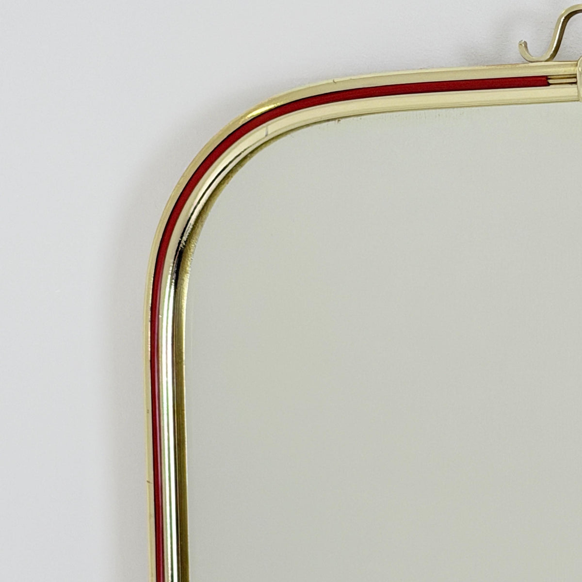 Rare Mid-Century Modern Crown Wall Mirror Nr. 340 by Lenzgold, Germany, 1960s