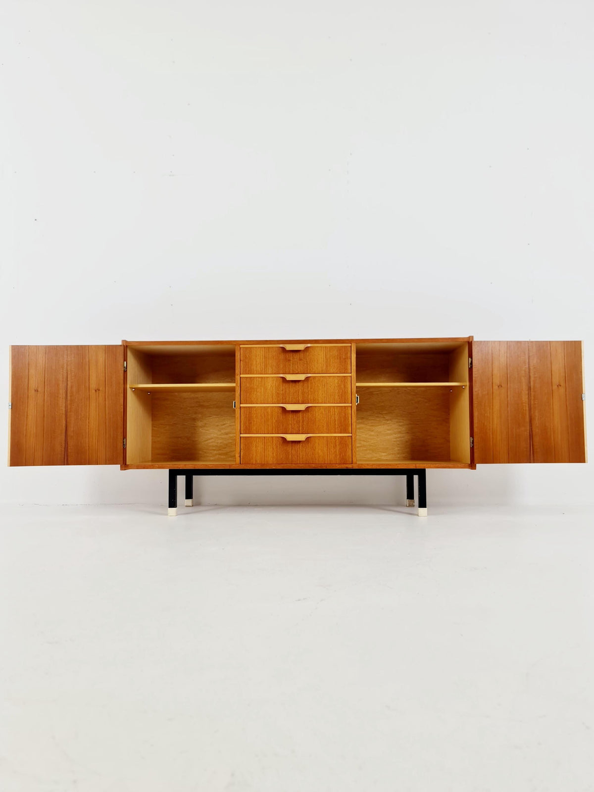 Mid century Modern German teak sideboard by WK möbel, 1960s