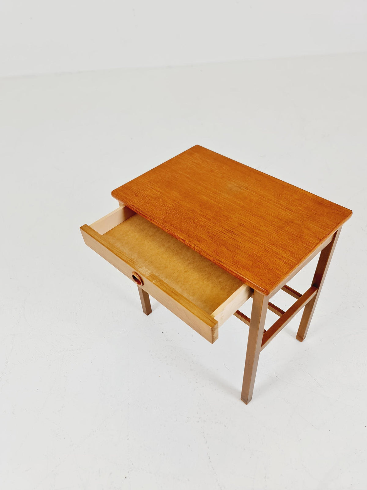 Midcentury danish Teak Vintage Side table straight from the sixties