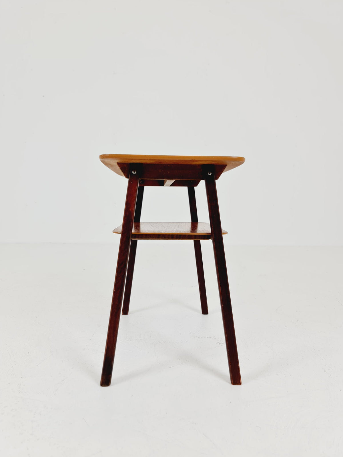 Swedish Mid century Mahogany nightstands, side tables by Albert’s Möbelfabrik, 1960s