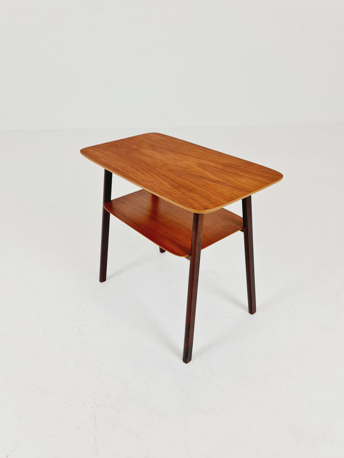 Swedish Mid century Mahogany nightstands, side tables by Albert’s Möbelfabrik, 1960s