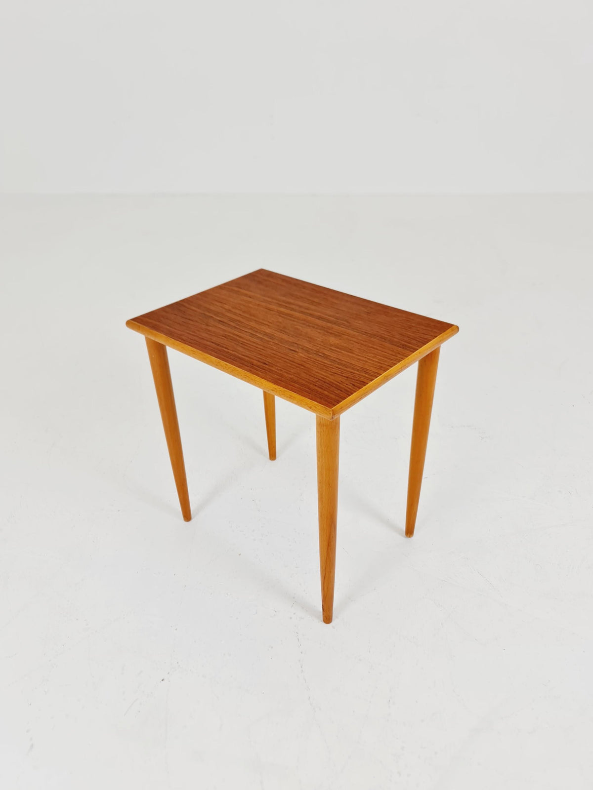 Swedish nightstand / side table teak 1960s