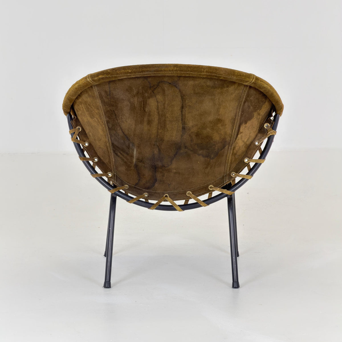 Mid-Century Modern Design Balloon Lounge Chair by Lusch & Co. Germany, 1960s,