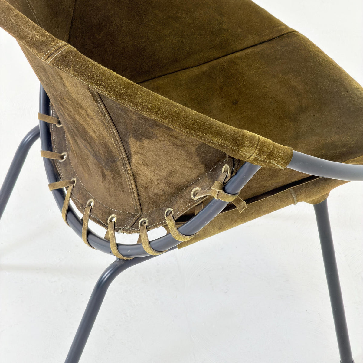 Mid-Century Modern Design Balloon Lounge Chair by Lusch & Co. Germany, 1960s,