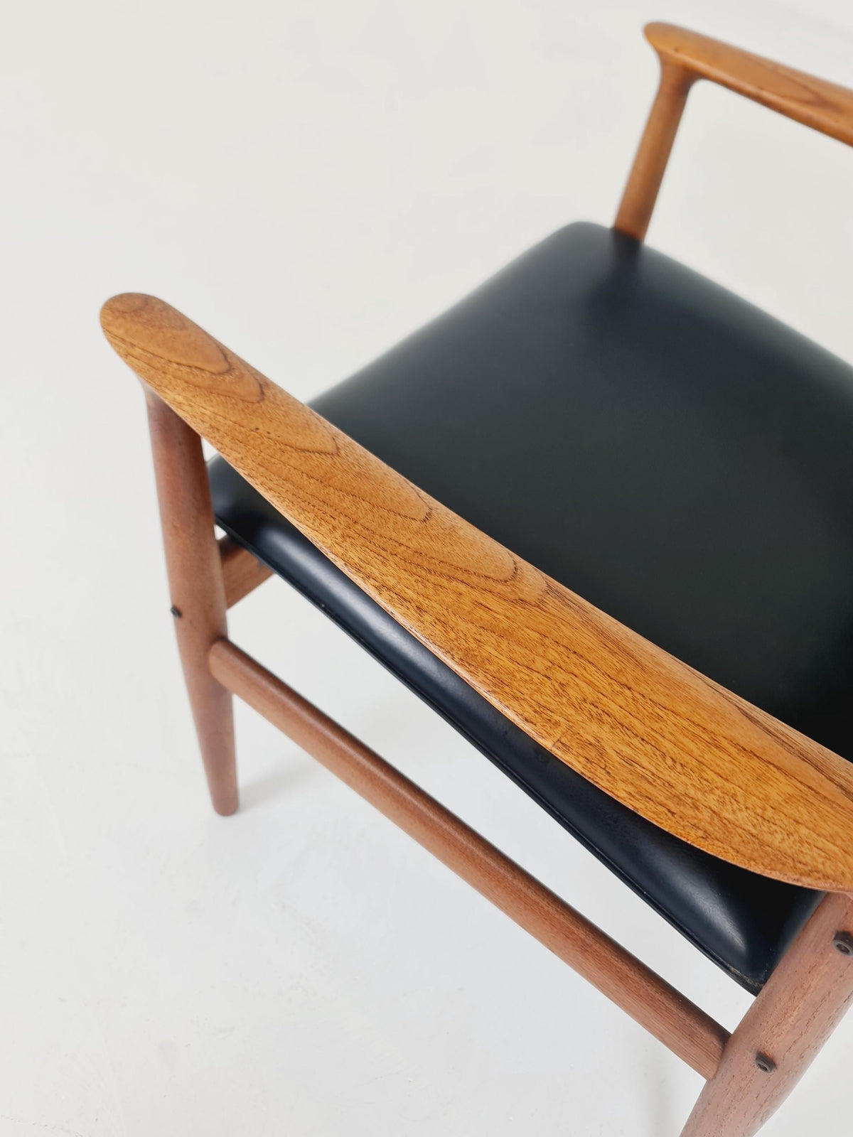 Mid-century Rare Danish teak lounge chair/ Easy chair by Grete Jalk For Glostrup , 1960s