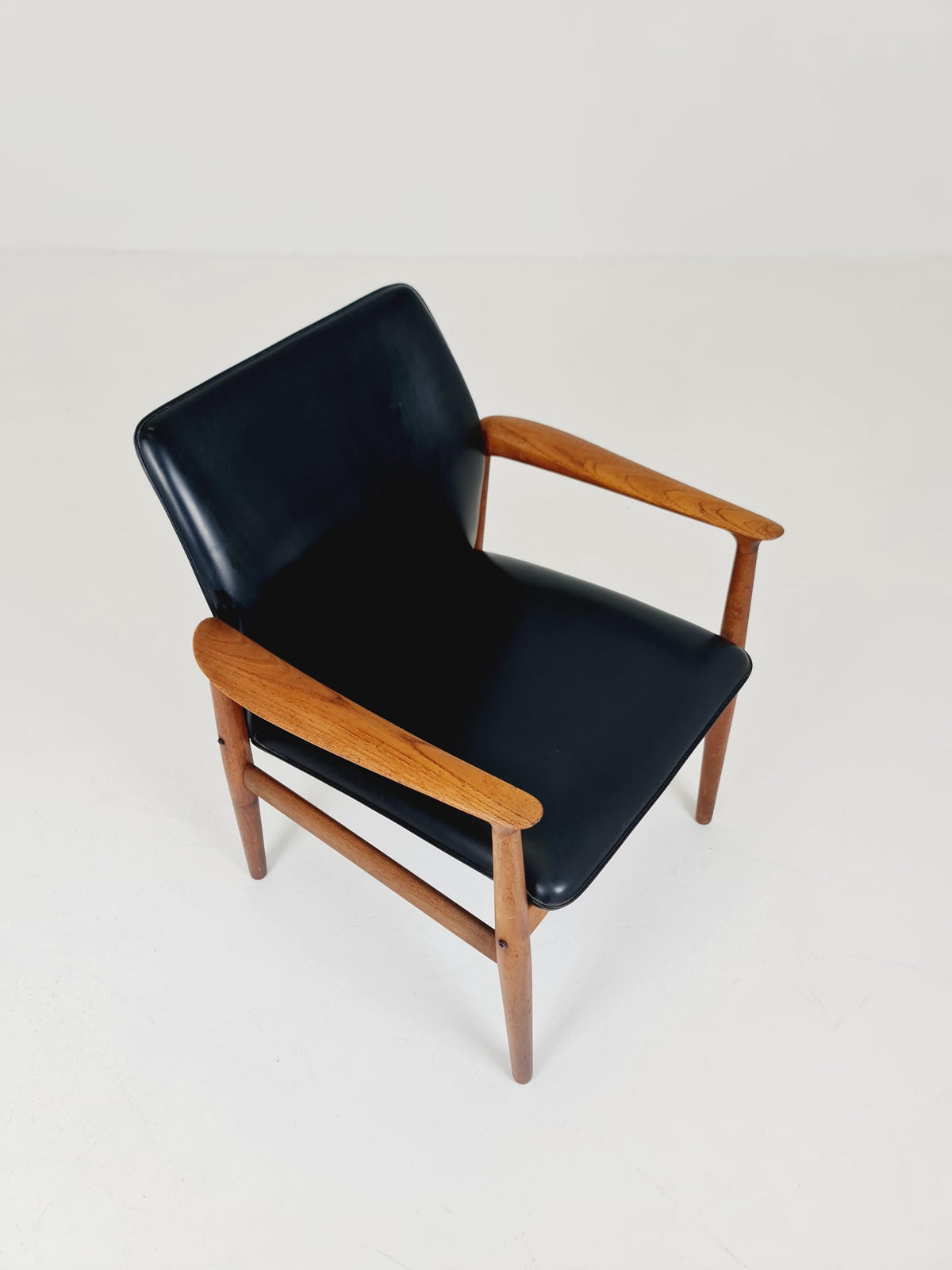 Mid-century Rare Danish teak lounge chair/ Easy chair by Grete Jalk For Glostrup , 1960s