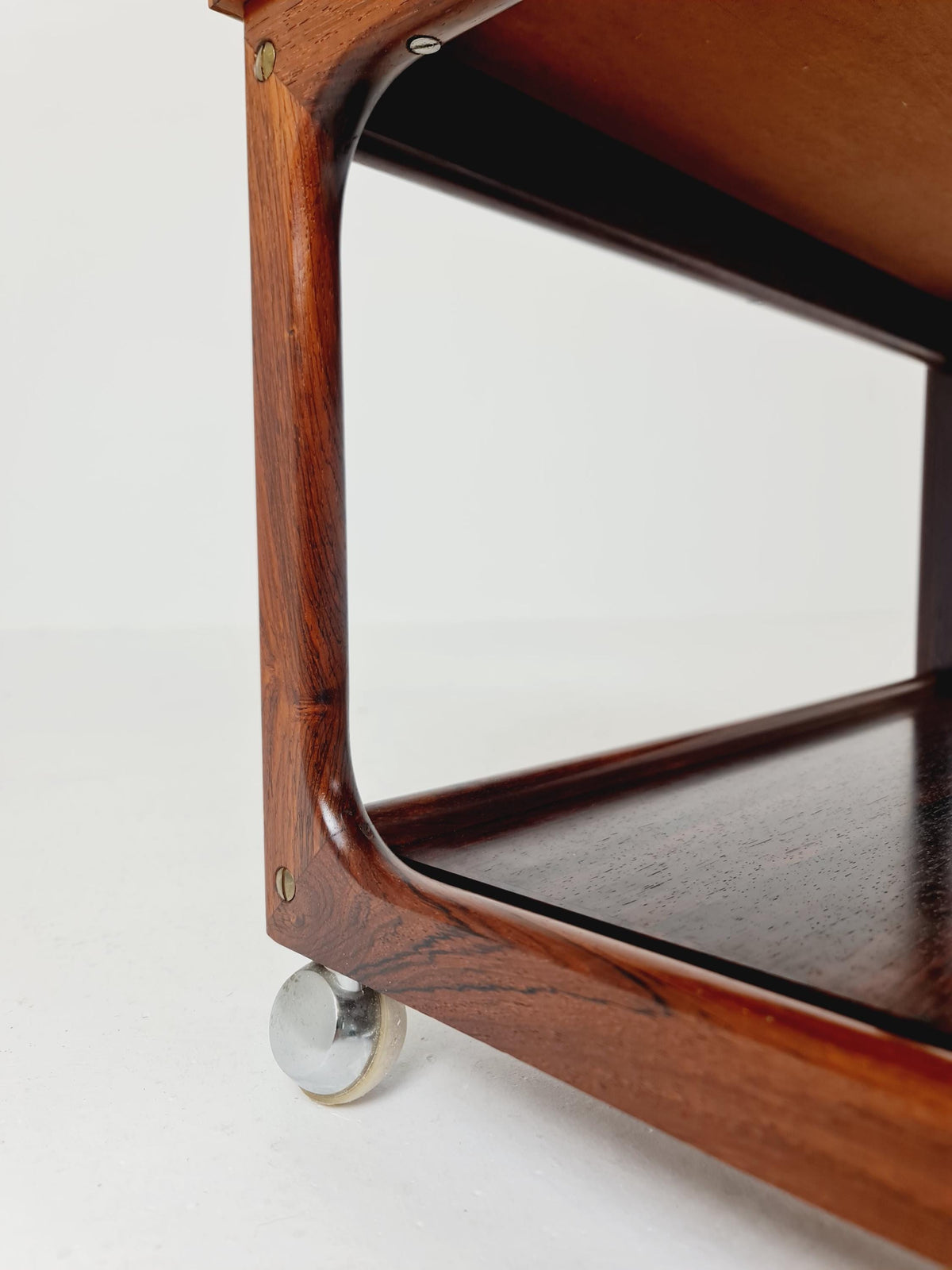 Midcentury danish Rosewood Vintage Side table/ Bedside table By Erik Brouer for Brouer , 1960s