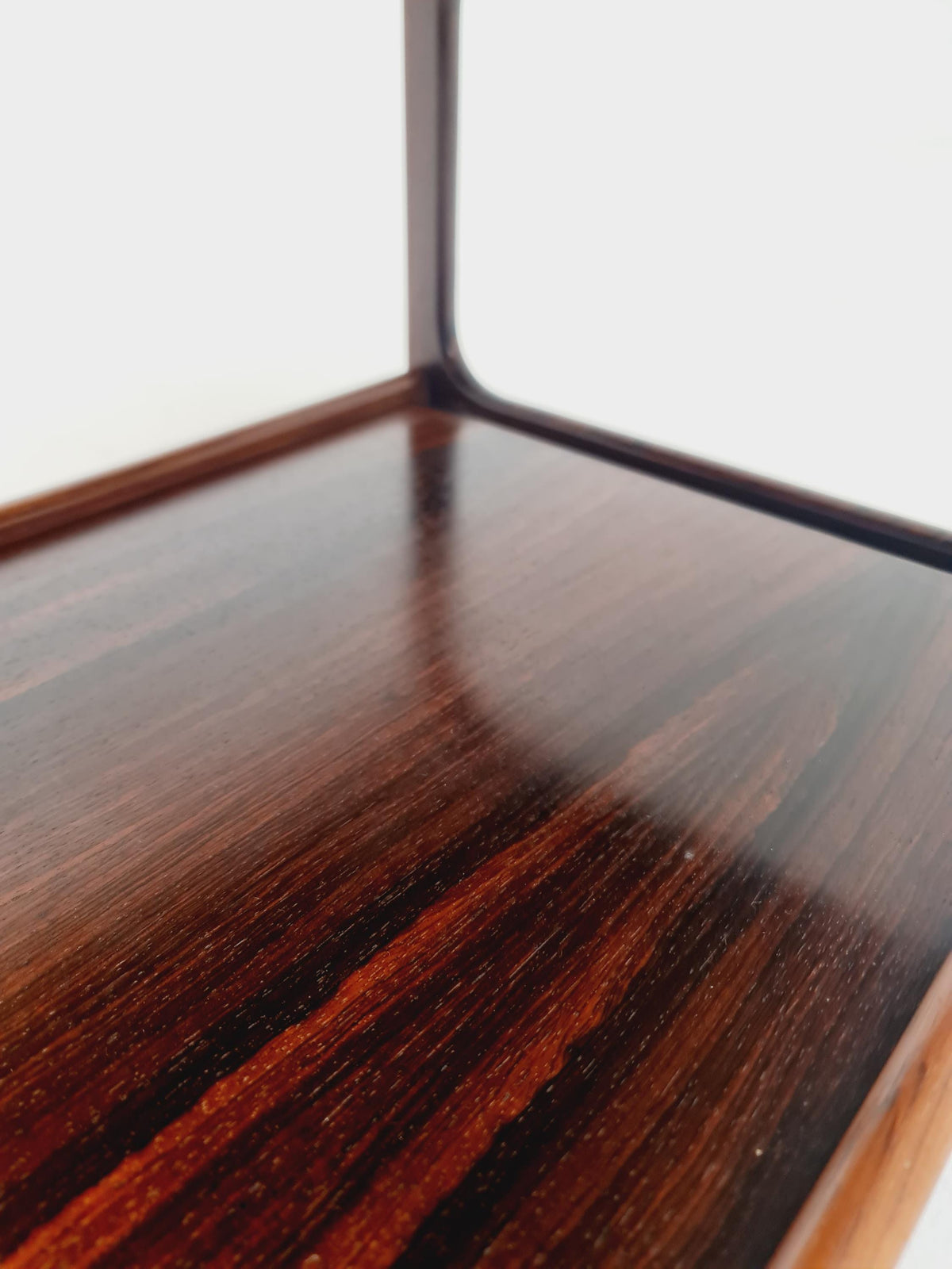 Midcentury danish Rosewood Vintage Side table/ Bedside table By Erik Brouer for Brouer , 1960s