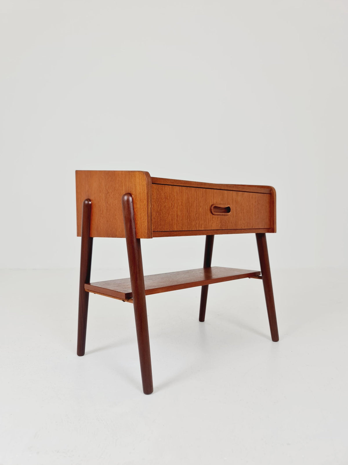 Midcentury Danish teak Side table/ Bedside table, 1960s