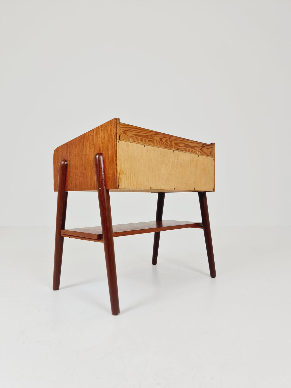 Midcentury Danish teak Side table/ Bedside table, 1960s