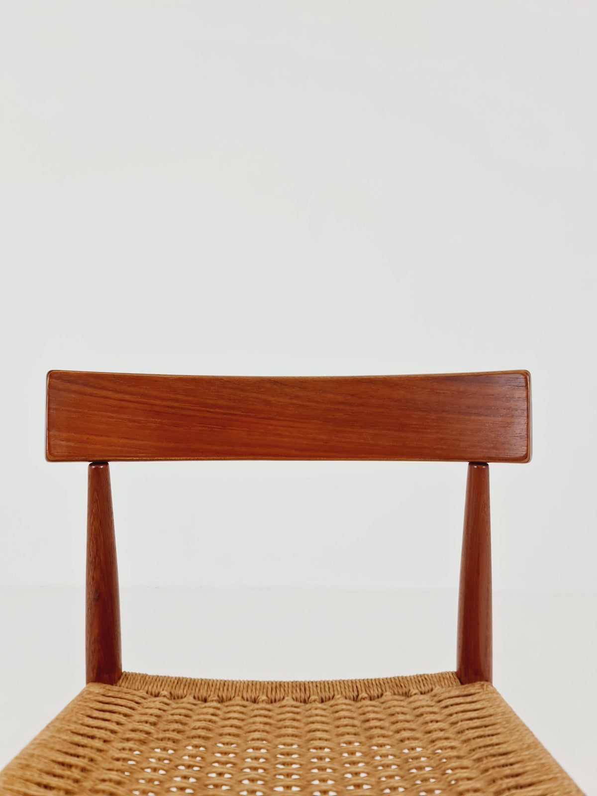 Mid Century Danish Teak Dining Chair By Arne Hovmand -Olsen for Mogens Kold, 1960s