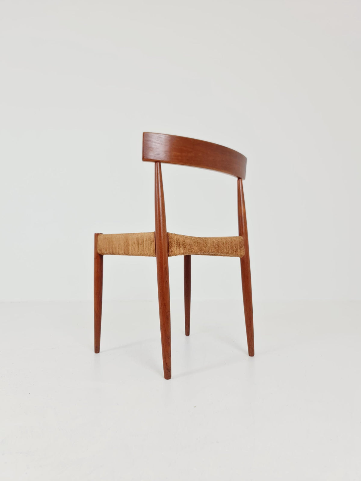 Mid Century Danish Teak Dining Chair By Arne Hovmand -Olsen for Mogens Kold, 1960s