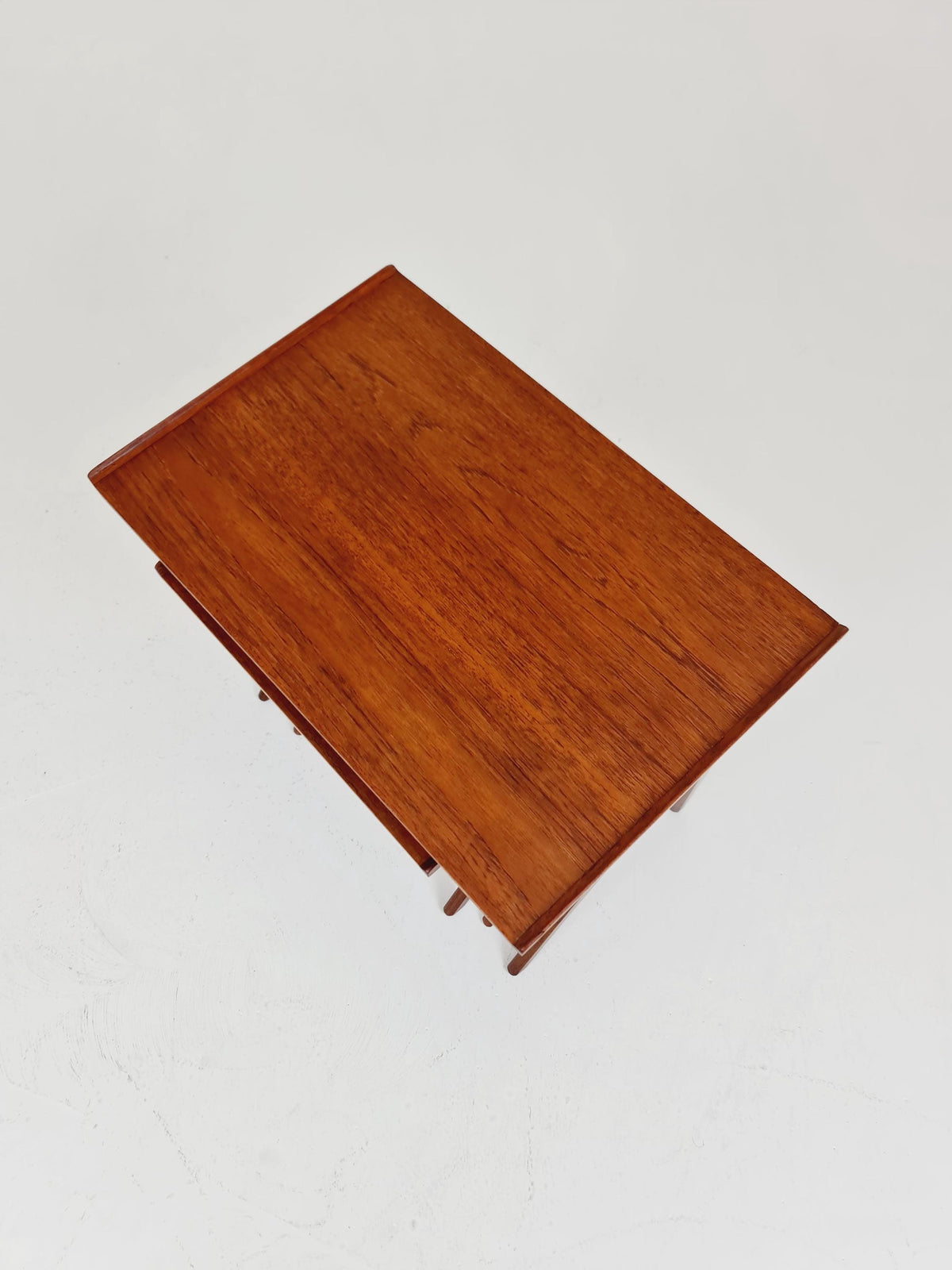 Rare Midcentury danish teak nesting tables/ side tables BY Bengt Ruda , 1960s