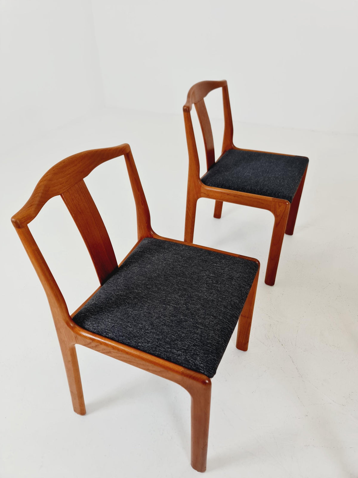 Vintage Danish solid teak dining Chairs , 1960s, Set of 4