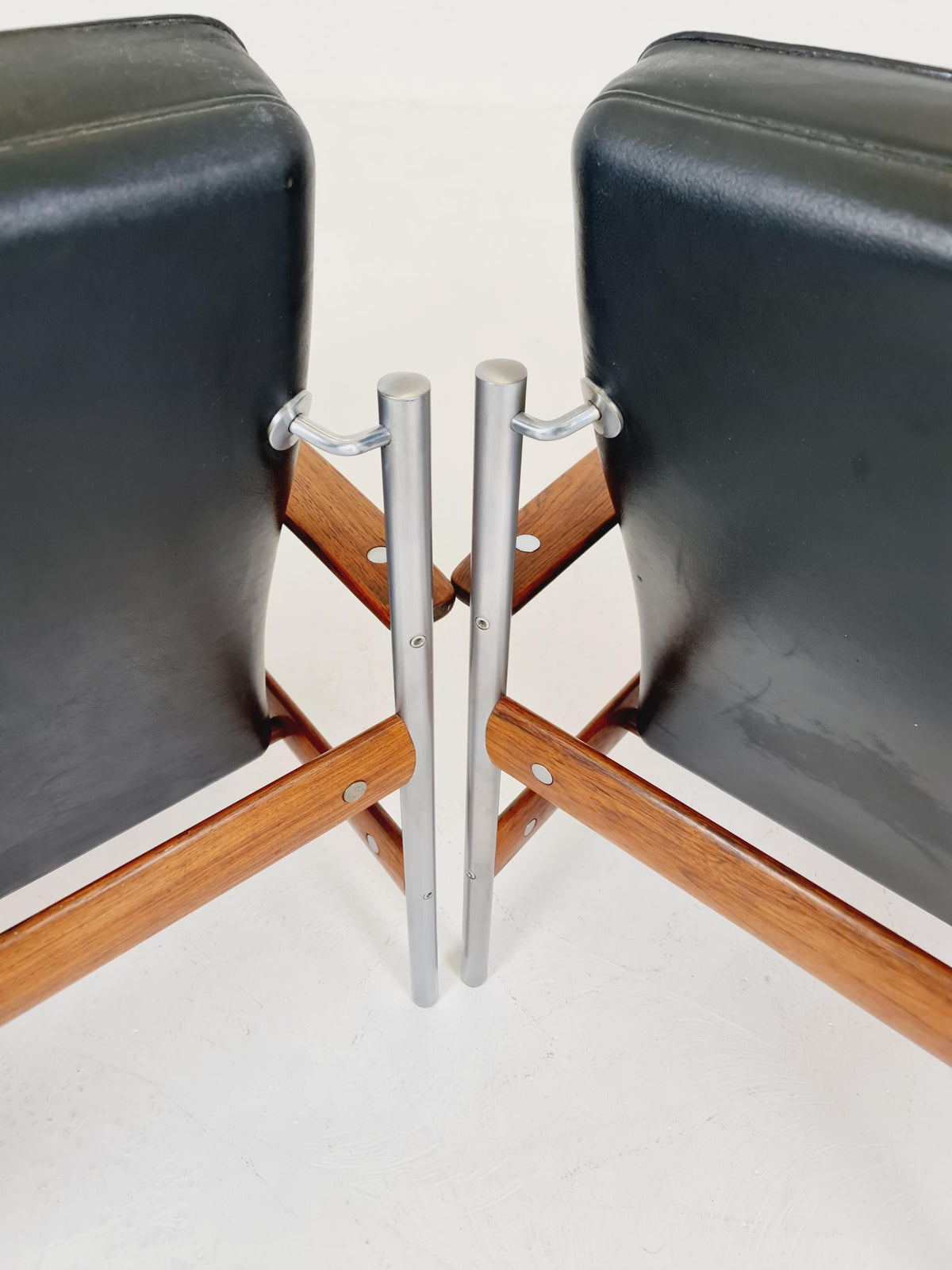 Mid-century Mid-Century Norwegian Easy Chairs by Sven Ivar Dysthe for Dokka Møbler ,1960s– Set of 2