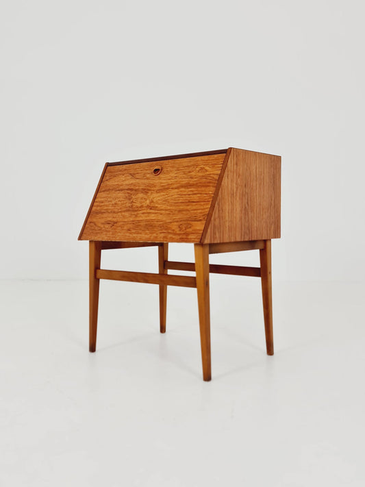 1960s Swedish Rosewood Flatware Chest / Cutlery Cabinet - Stig-bolaget Malmö Scandinavian Modern