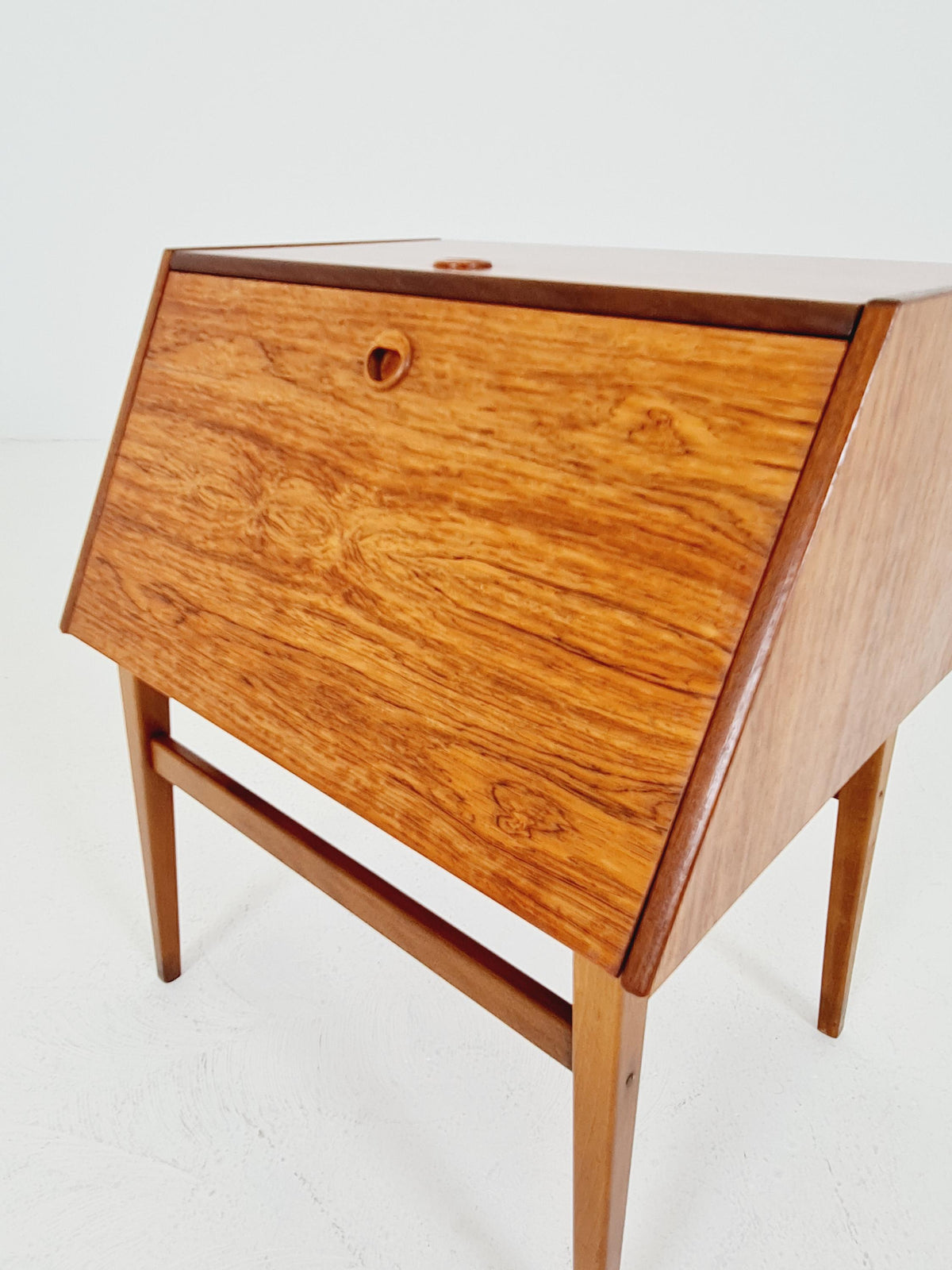 1960s Swedish Rosewood Flatware Chest / Cutlery Cabinet - Stig-bolaget Malmö Scandinavian Modern