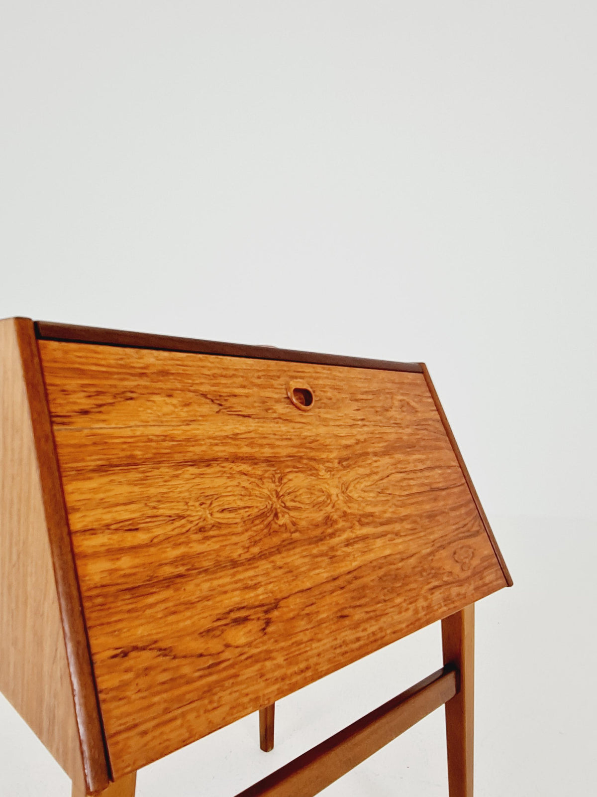 1960s Swedish Rosewood Flatware Chest / Cutlery Cabinet - Stig-bolaget Malmö Scandinavian Modern