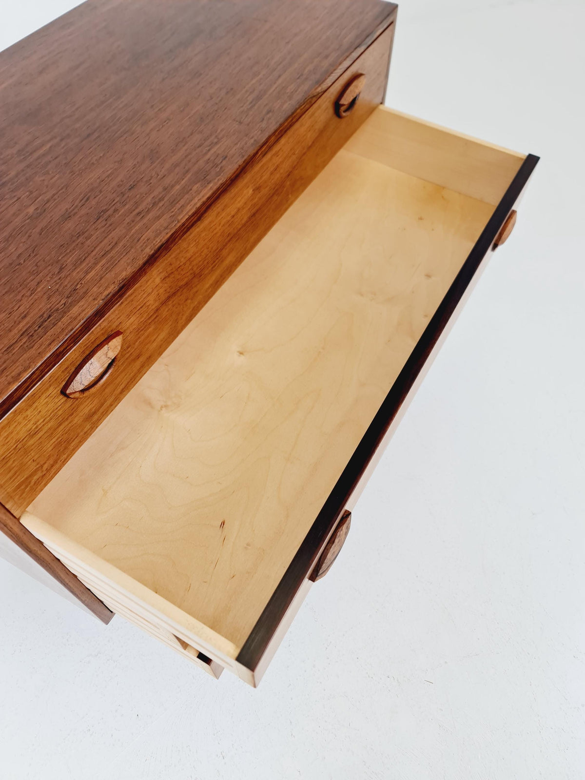Midcentury danish Rosewood drawer dresser /4 drawers by Kai Kristiansen for Feldballes Möbelfabrik , 1960s