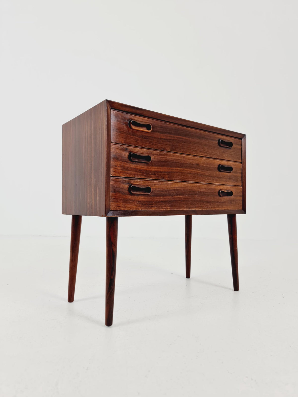 Midcentury danish Rosewood drawer dresser /3 drawers 1960s