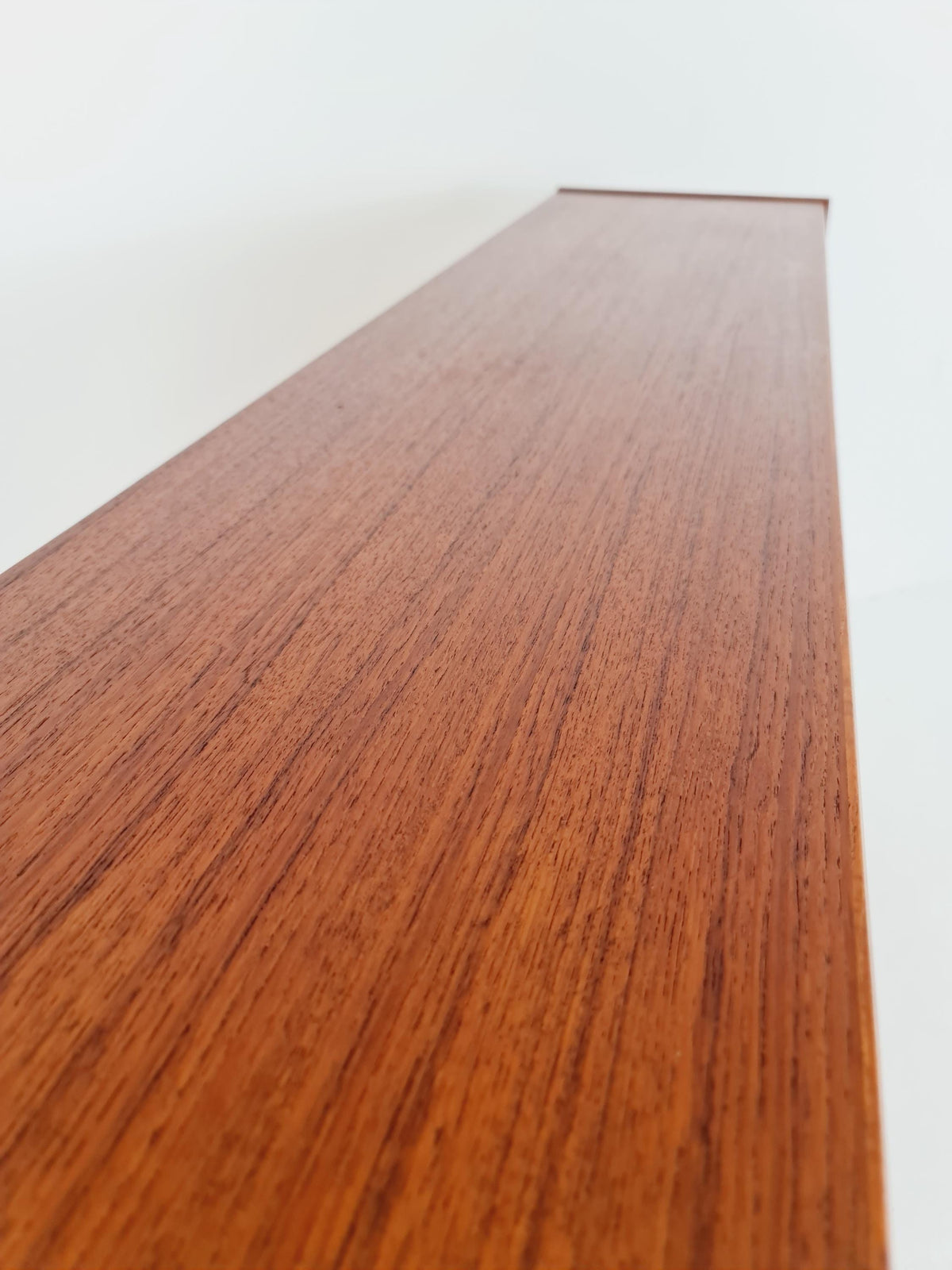 Mid-Century Modern Teak Highboard with Curved Bow-Front Profile | Danish Modern Credenza1960s