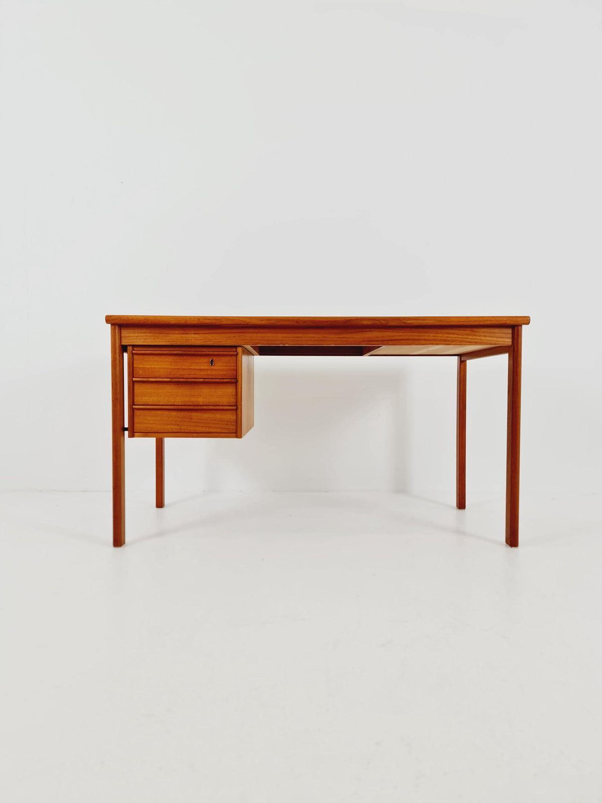 Danish teak desk Desk by Peter Lovig Nielsen for Lovig , 1960s