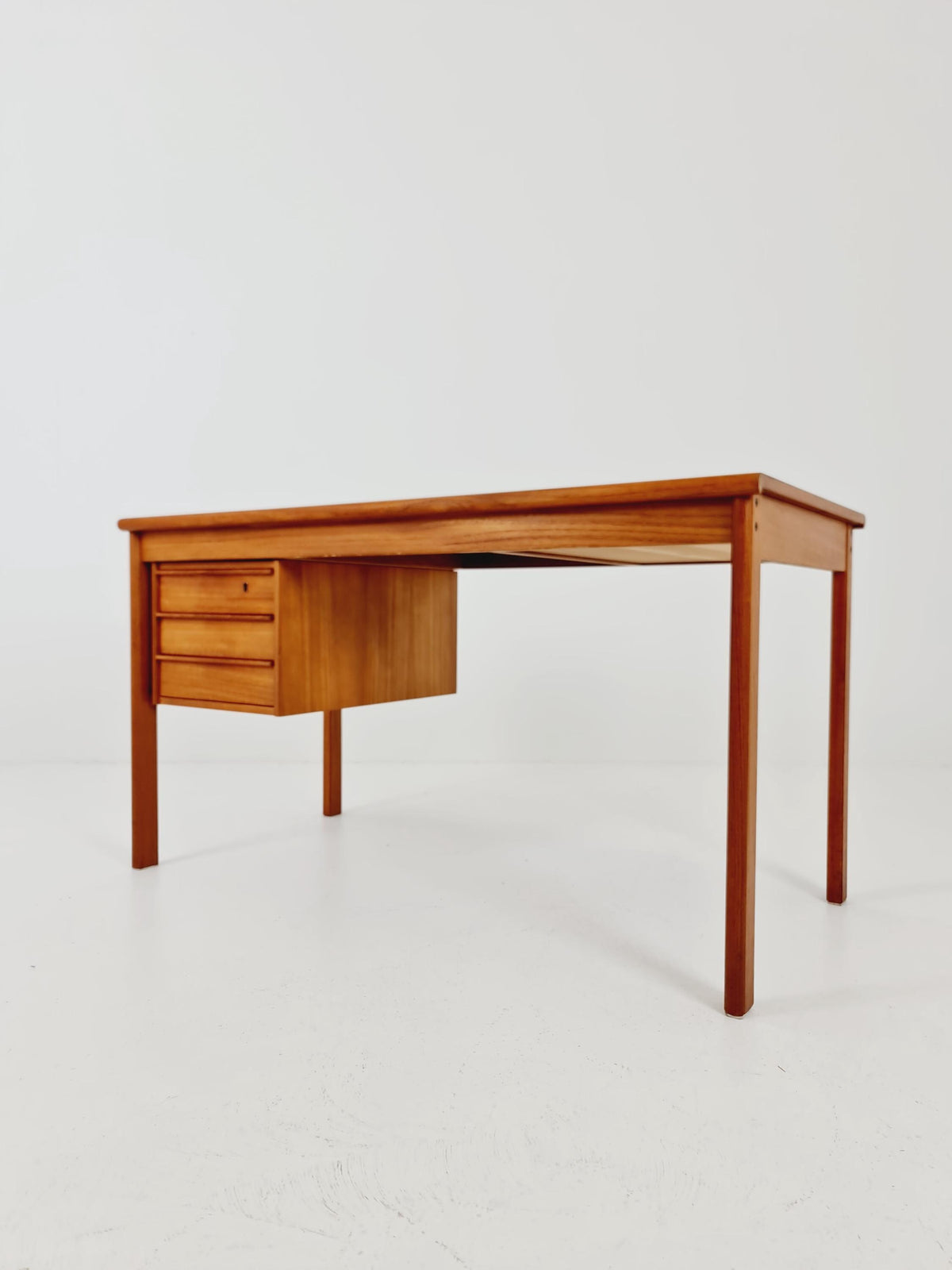 Danish teak desk Desk by Peter Lovig Nielsen for Lovig , 1960s