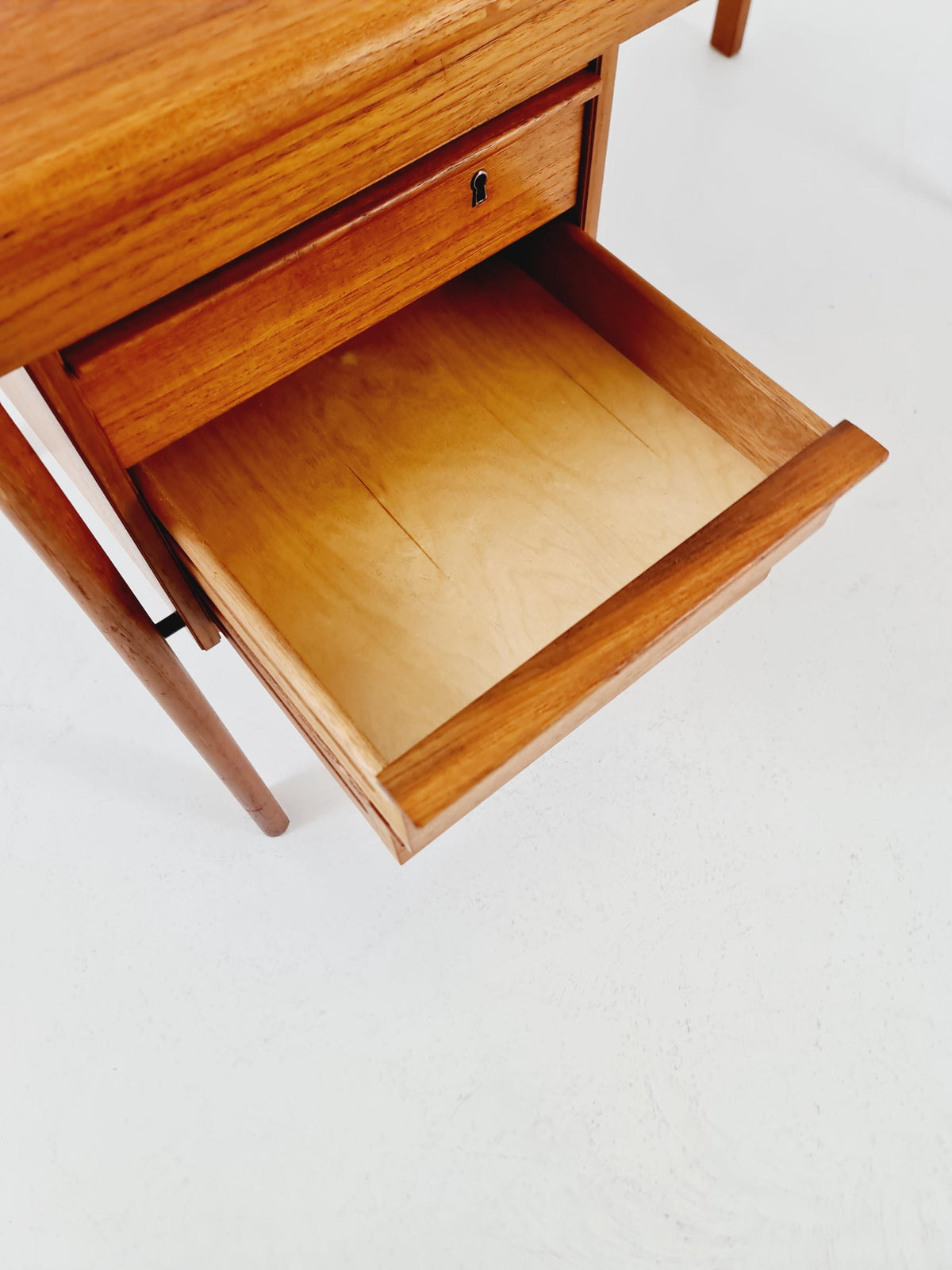 Danish teak desk Desk by Peter Lovig Nielsen for Lovig , 1960s