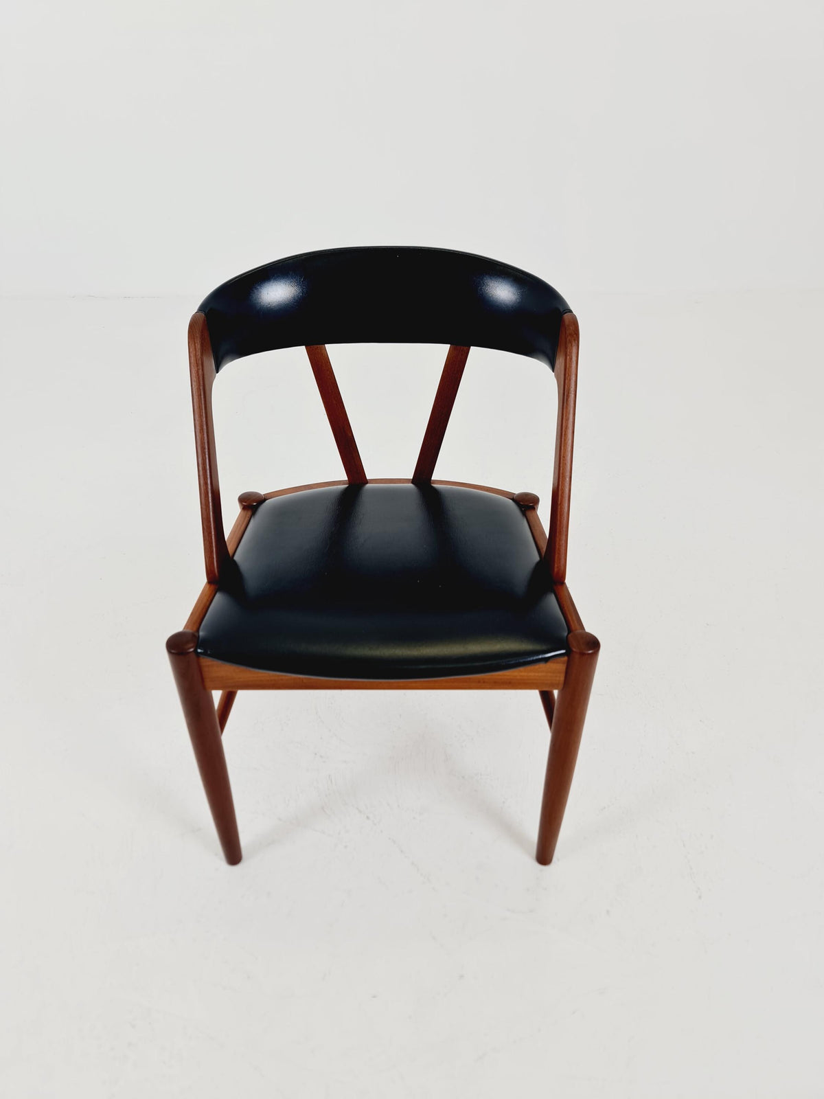 Rare Vintage Danish teak chair by johannes Andersen for Vamo ,Sönderborg Denmark , 1960s,