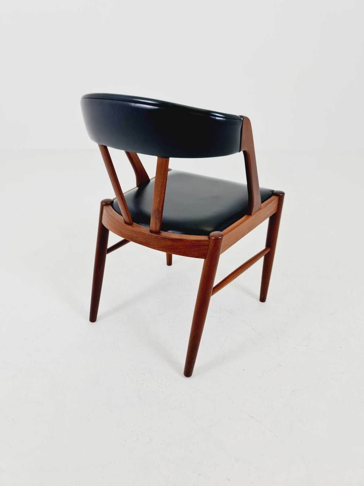 Rare Vintage Danish teak chair by johannes Andersen for Vamo ,Sönderborg Denmark , 1960s,