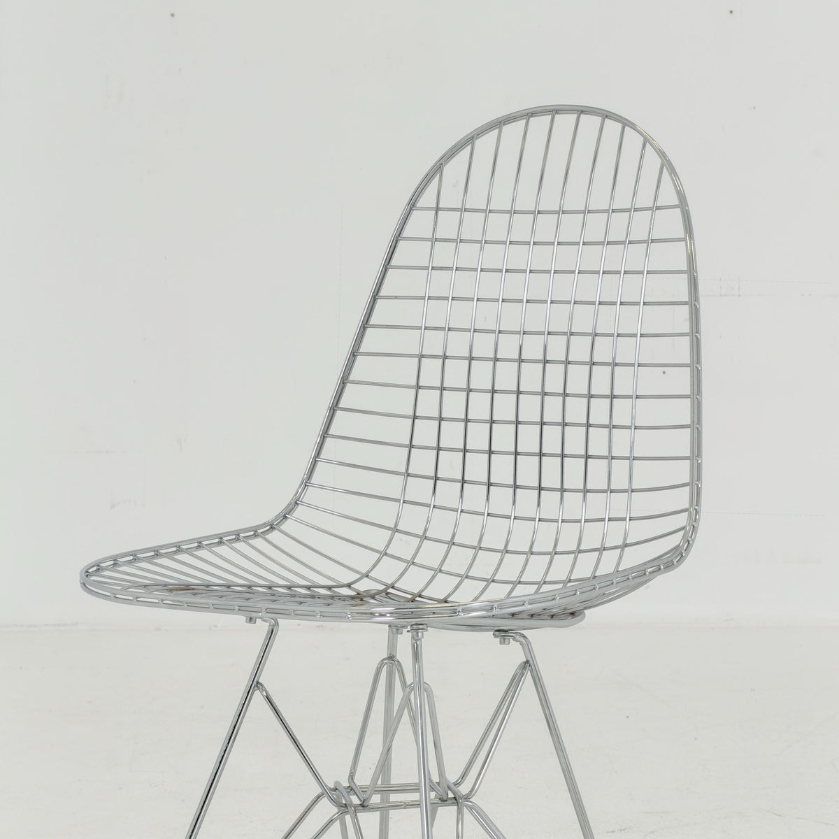 Mid Century Modern Eames DKR Wire Chair by Vitra Germany, 2000s